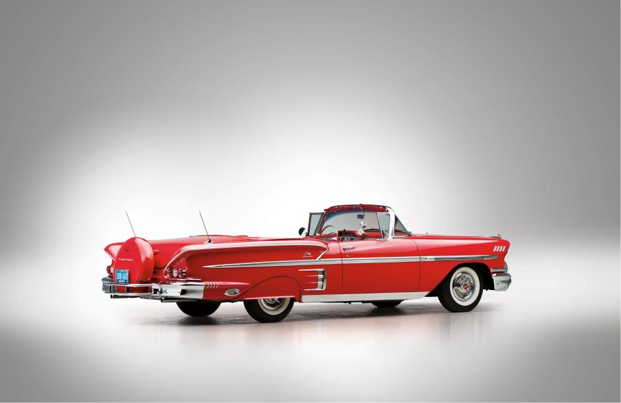  Chevrolet Bel Air Impala Convertible 1958 года  (фото 36 из 67)
